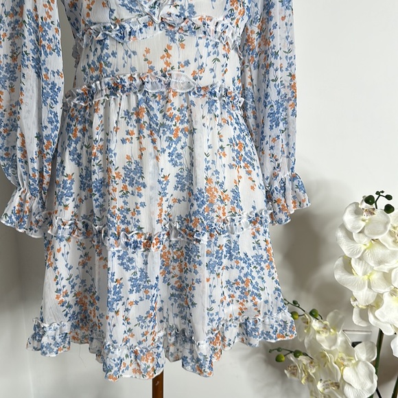 Beautiful Floral Print Women’s Dress Size M - Picture 10 of 10